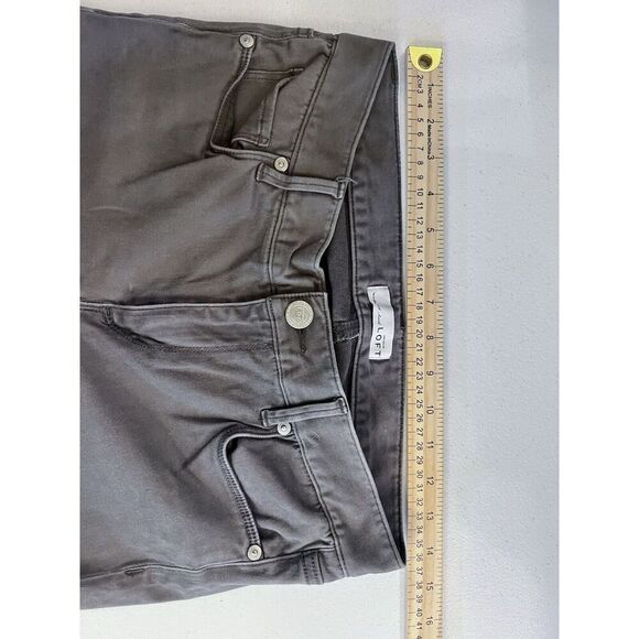 LOFT 24/4 Legging‎ Skinny Gray Stretch Denim Womens Jeans - Picture 6 of 8